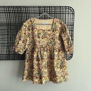 Meadows wildflower printed blouse